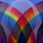 Abstrakte Bilder von Elisabeth Oschwald - multifarben