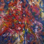Abstrakte Bilder von Elisabeth Oschwald - multifarben