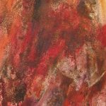 Abstrakte Bilder von Elisabeth Oschwald - überwiegend Rottöne
