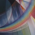 Abstrakte Bilder von Elisabeth Oschwald - Regenbogenfarben