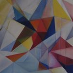 Abstrakte Bilder von Elisabeth Oschwald - multifarben
