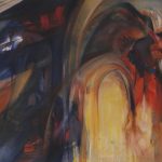 Bilder mit Gestalten von Elisabeth Oschwald Paintings with figures by Elisabeth Oschwald