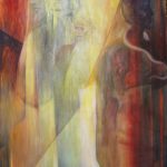 Bilder mit Gestalten von Elisabeth Oschwald Paintings with figures by Elisabeth Oschwald