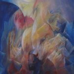 Bilder mit Gestalten von Elisabeth Oschwald Paintings with figures by Elisabeth Oschwald