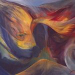Bilder mit Gestalten von Elisabeth Oschwald Paintings with figures by Elisabeth Oschwald